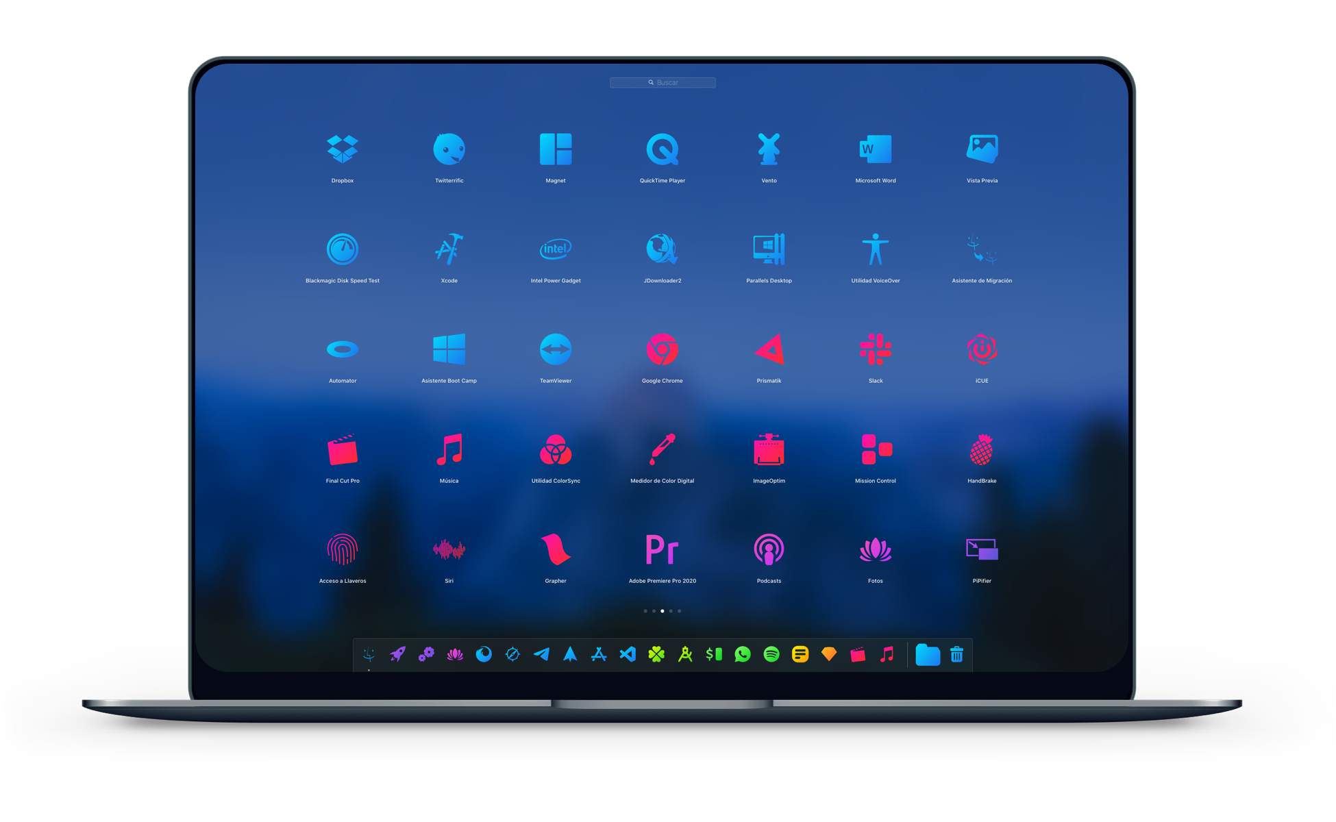 DarkBoard XS macOS 10