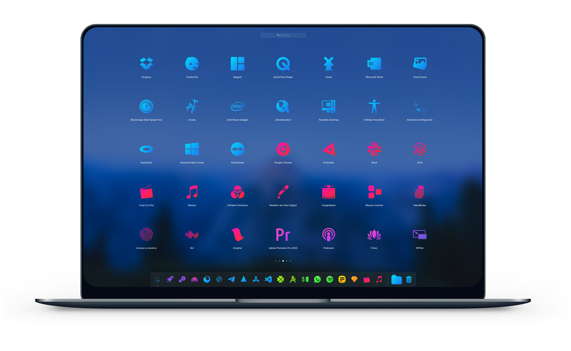 DarkBoard XS macOS 10