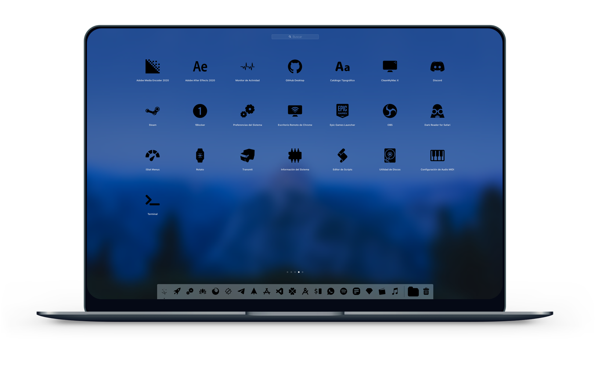 DarkBoard XS macOS 15