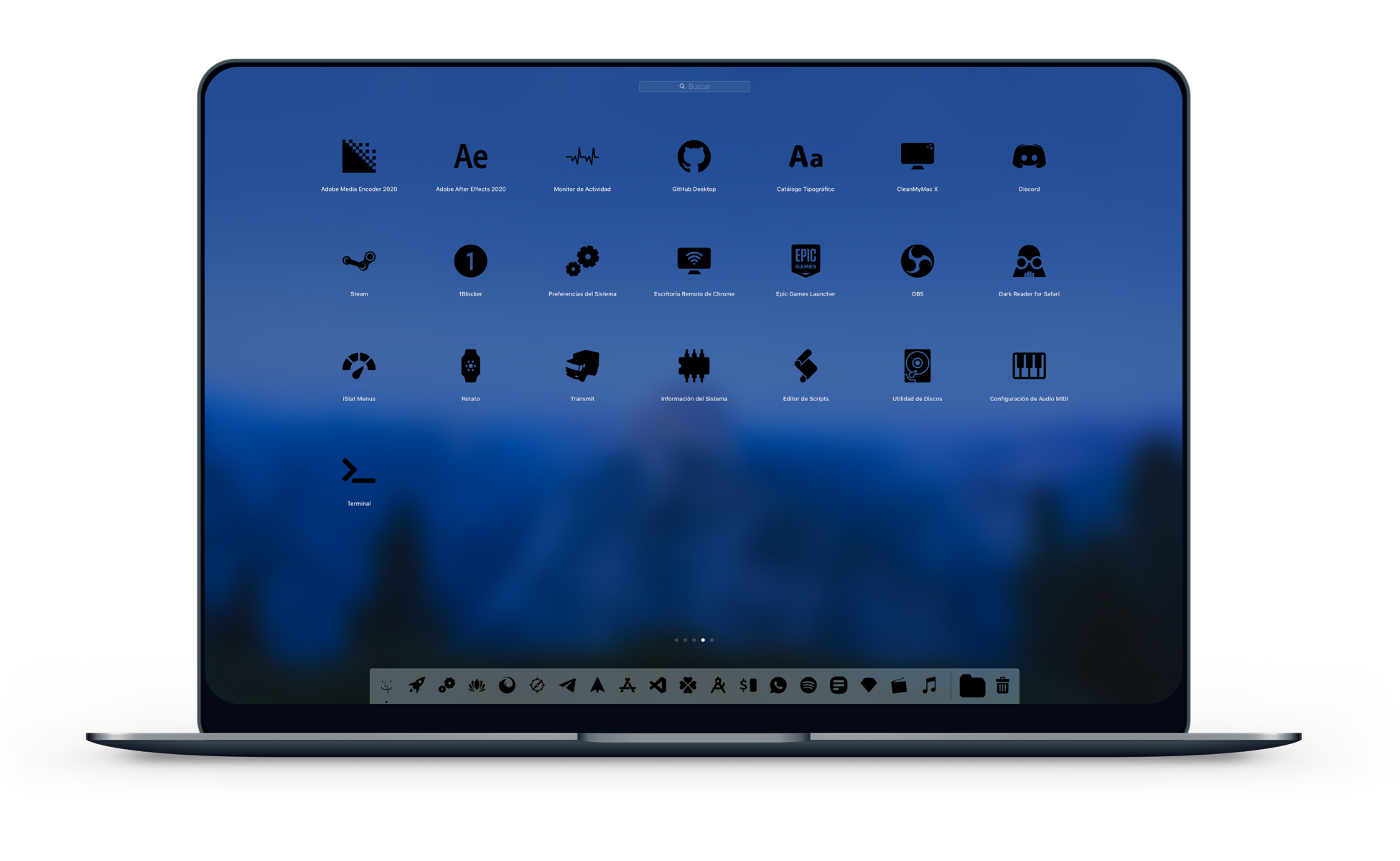 DarkBoard XS macOS 15